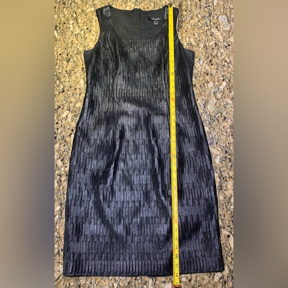 NUEVA Leather-Look Dress/Jumper